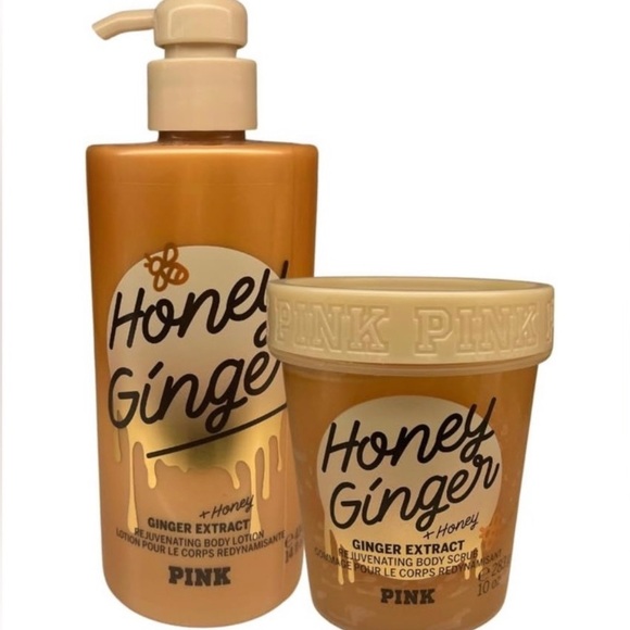 BRAND NEW Victoria 's Secret PINK Honey ginger set - Picture 7 of 8